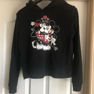Mickey and Minnie women’s hoodie, worn once.